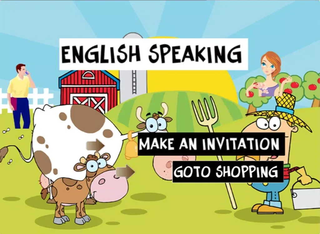 English speak conversation : Learning speaking for kindergarten iPad  Ekran Görüntüleri