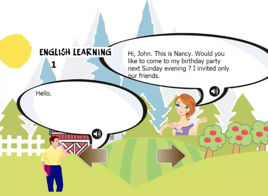 English speak conversation : Learning speaking for kindergarten iPad  Ekran Görüntüleri