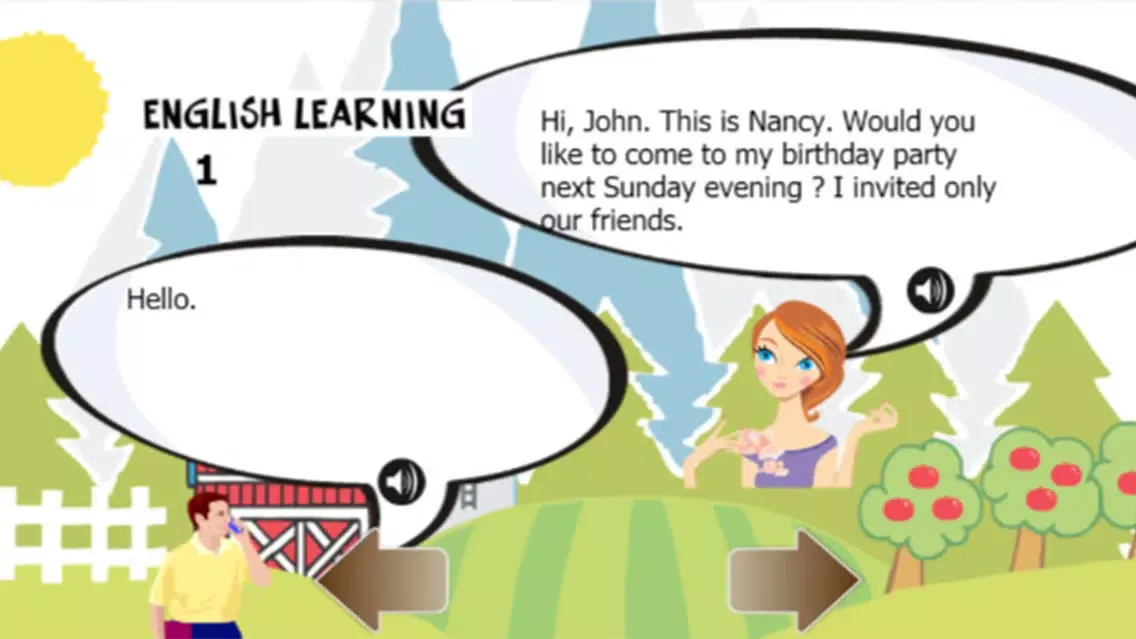 English speak conversation : Learning speaking for kindergarten Ekran Görüntüleri