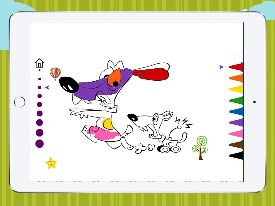 صور Enjoy Coloring book game for kids iPad 