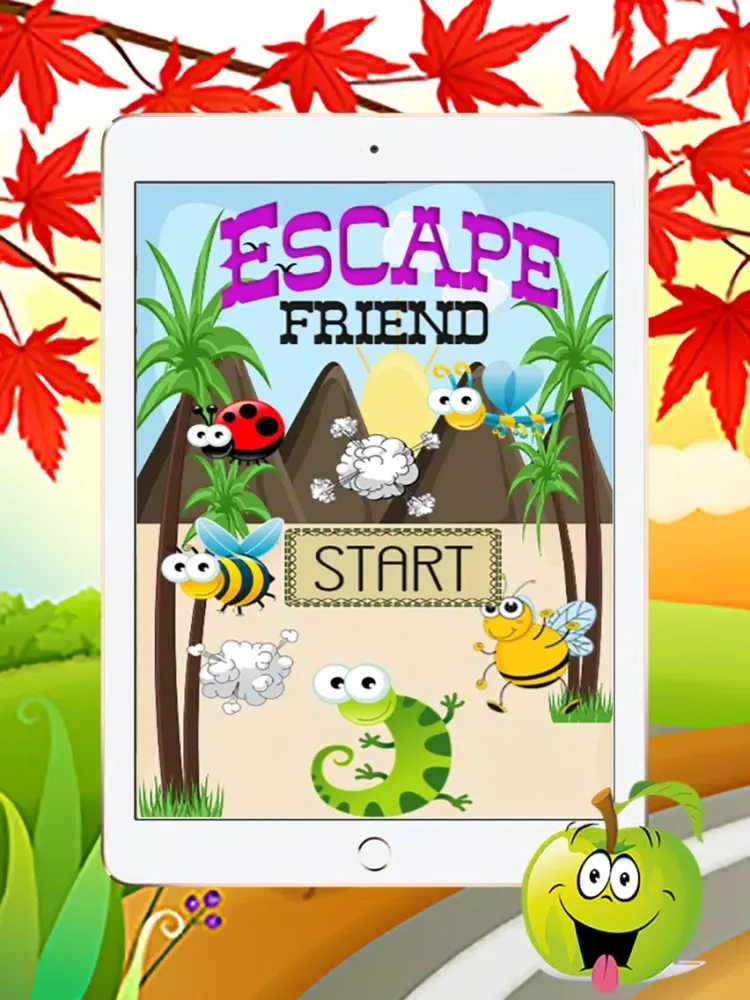 Escape Friend For Kids Start iPad  स्क्रीनशॉट