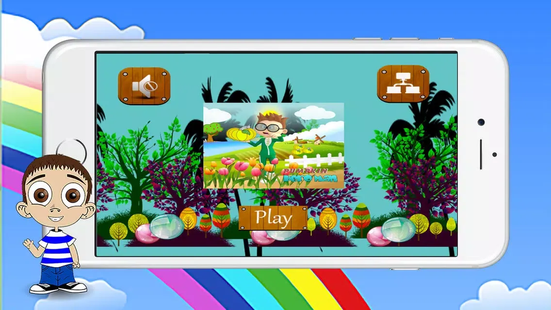 Hero man pumpkin stick jump games for free Ekran Görüntüleri
