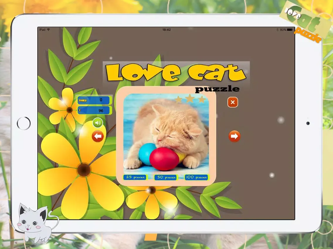 Captures d'écran de Big cats puzzles jigsaw everyday for adult iPad 