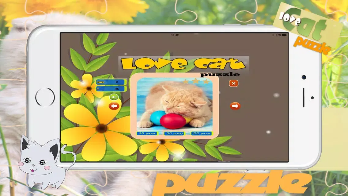 Captures d'écran de Big cats puzzles jigsaw everyday for adult