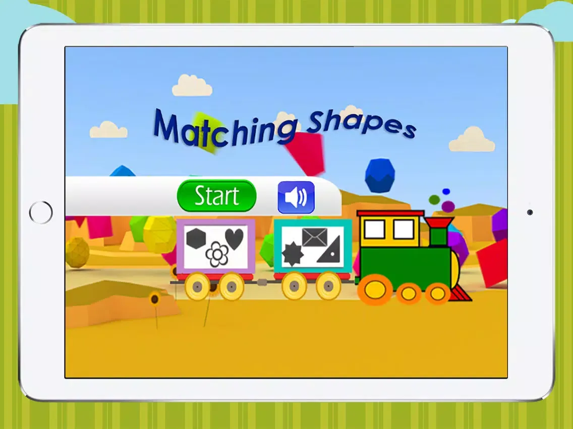 Captures d'écran de Matching Shapes game for kids iPad 