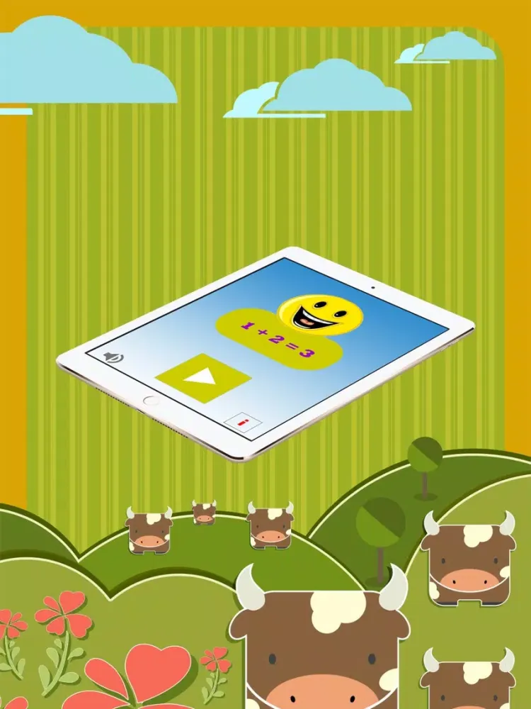 Tangkapan layar Math game education for fun boys and girls kids iPad 