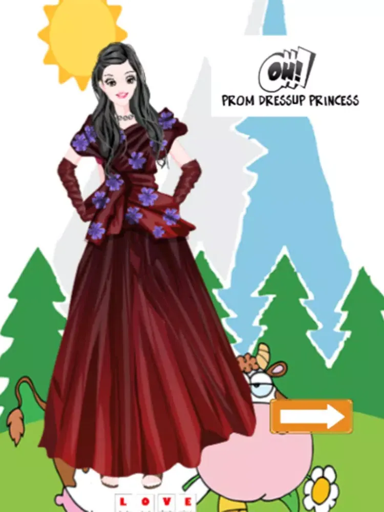 Zrzuty ekranu Prom dress up princess games for girls iPad 