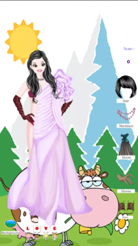 Zrzuty ekranu Prom dress up princess games for girls