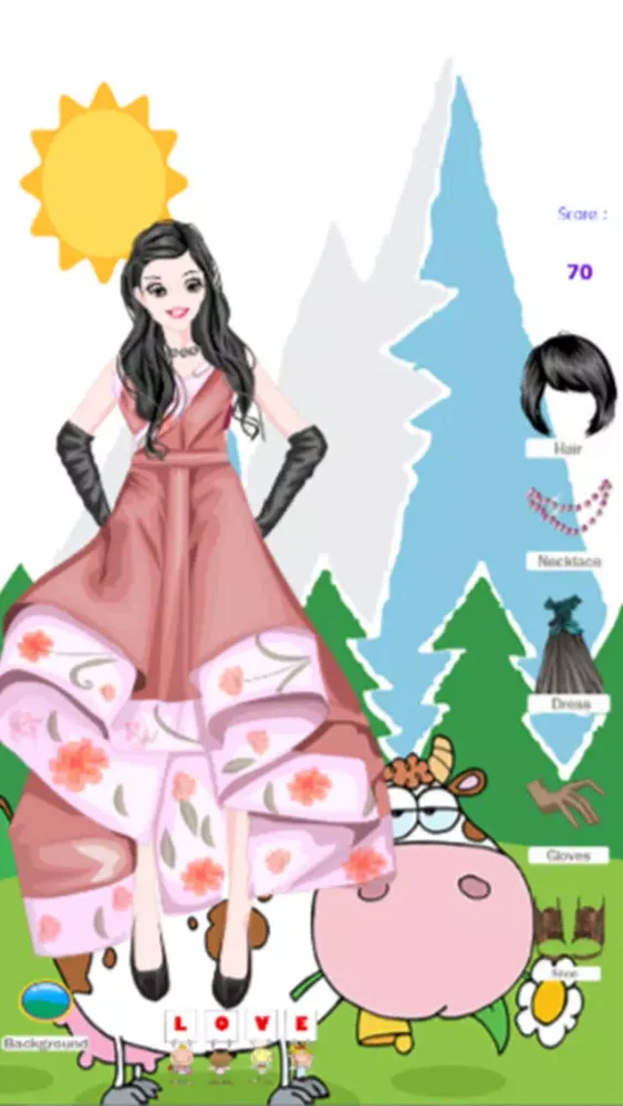 Zrzuty ekranu Prom dress up princess games for girls