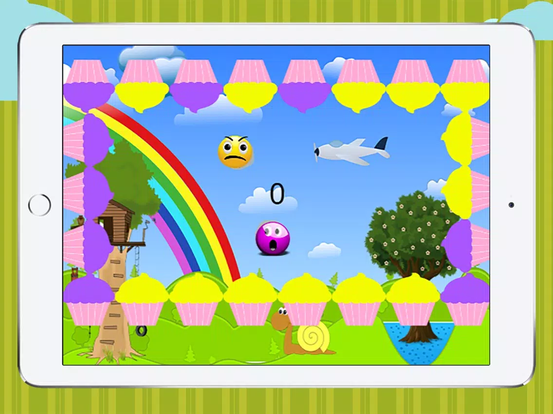 Right Smile game for kids iPad  스크린샷