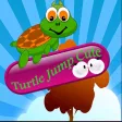 Turtle jump cute for kids