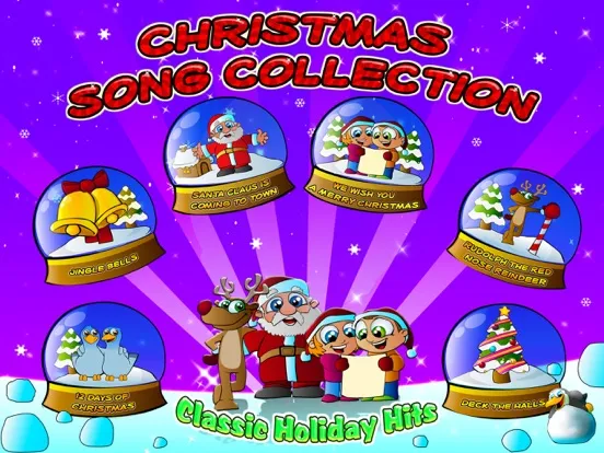 Ảnh chụp màn hình của Christmas Song Collection iPad 