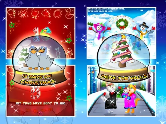 Ảnh chụp màn hình của Christmas Song Collection iPad 