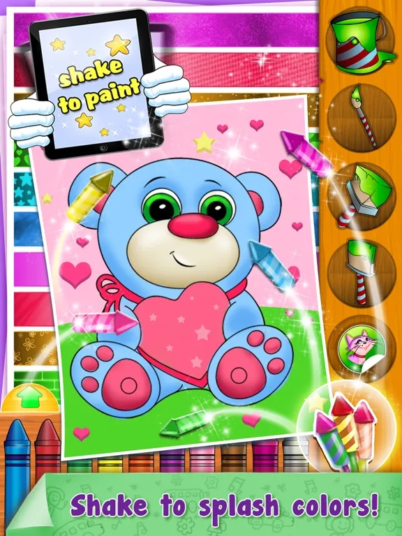 تصاویر Paint Sparkles Draw iPad 