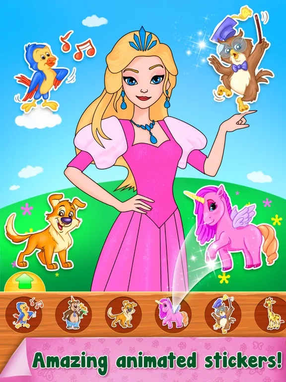 تصاویر Paint Sparkles Draw iPad 