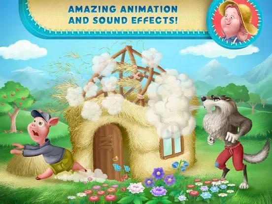 Three Little Pigs Adventure iPad  Screenshots
