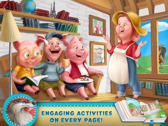 Three Little Pigs Adventure iPad  Screenshots