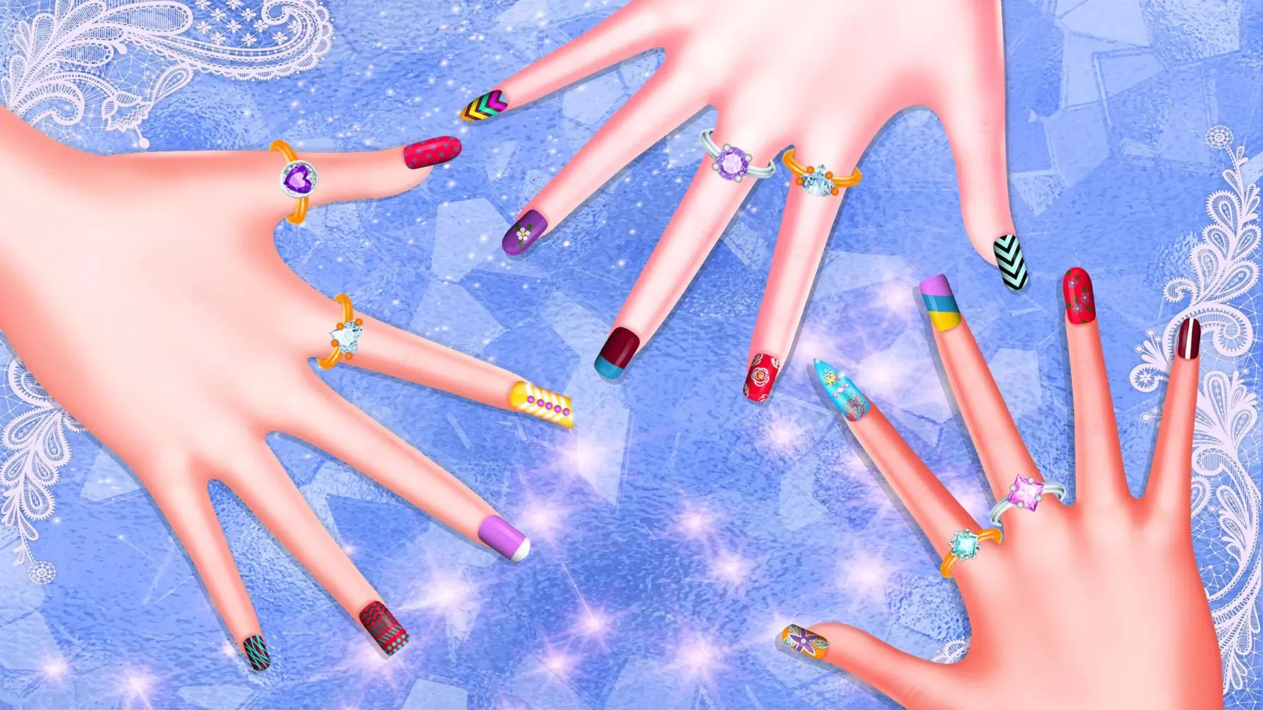 Captures d'écran de Beauty Nail Art Fashion Salon