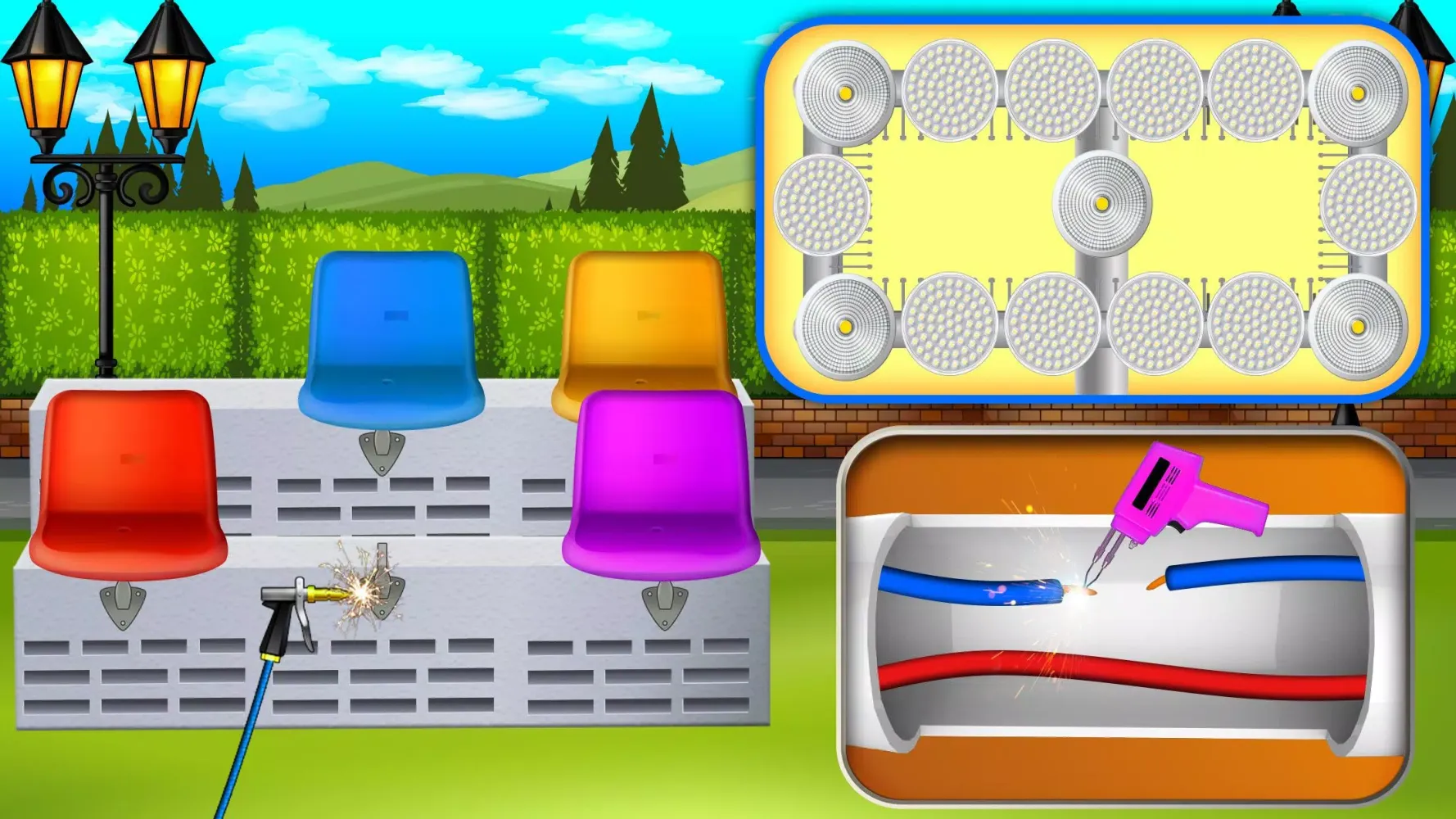 Capturas de pantalla de Build Stadium: Football Games