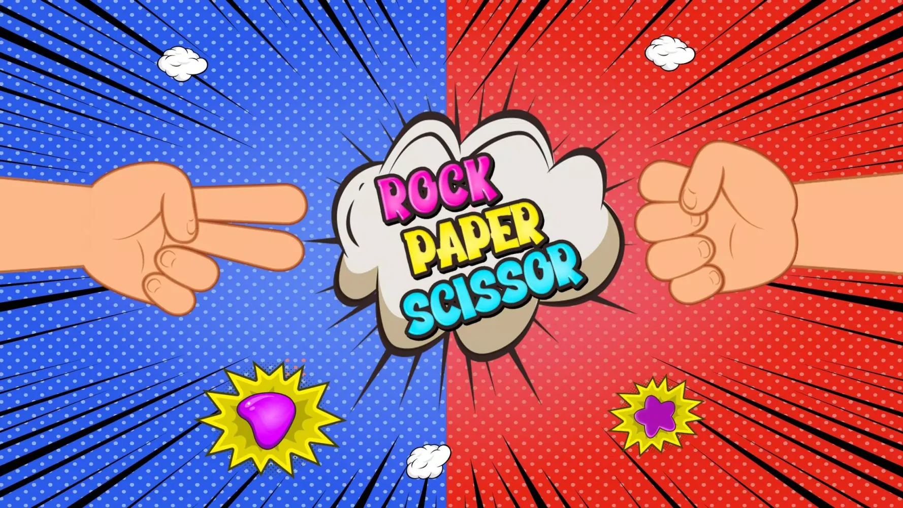 Rock Paper Scissor Challenge سکرین شاٹس