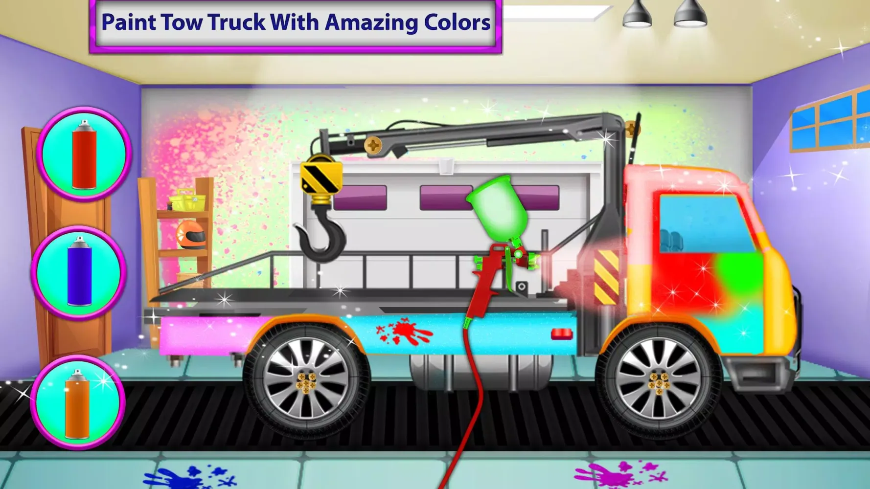 Tow Truck Repairing Screenshots