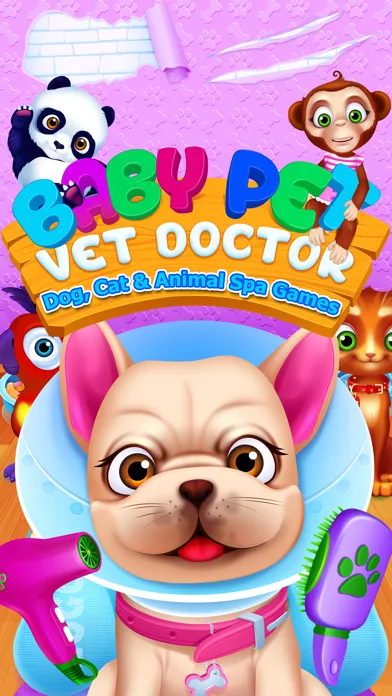 Zrzuty ekranu Baby Pet Vet Doctor - Dog, Cat & Animal Spa Games