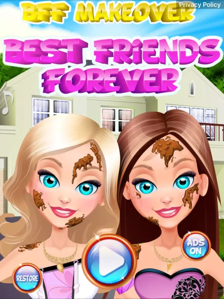 Скриншоты BFF Makeover iPad 