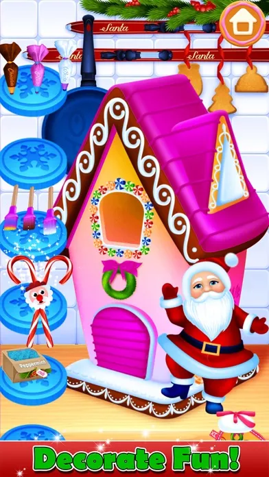 Unicorn Cooking Christmas Game سکرین شاٹس