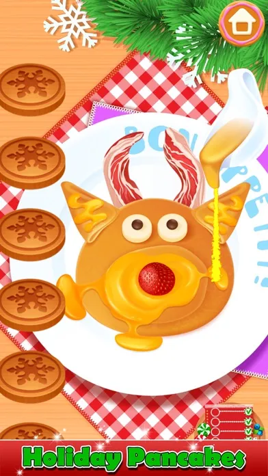 Unicorn Cooking Christmas Game سکرین شاٹس