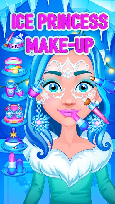 Captures d'écran de Crazy Christmas Party - Kids Dressup & Salon Games