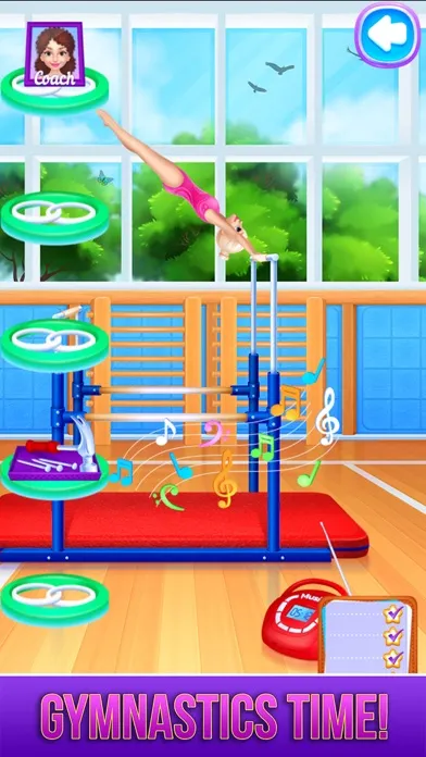 تصاویر Gymnastics Dance Girl Games