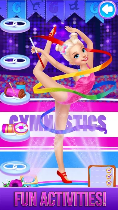 تصاویر Gymnastics Dance Girl Games