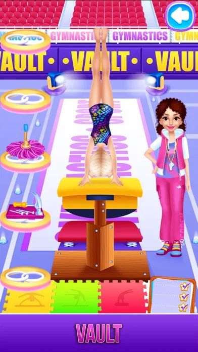 تصاویر Gymnastics Dance Girl Games