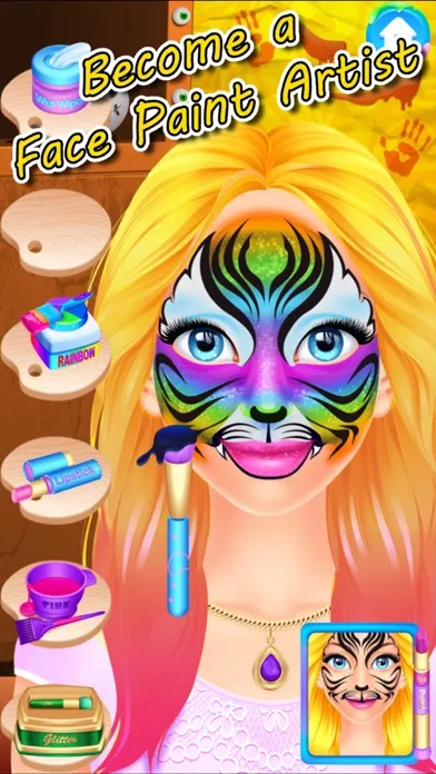 Halloween Face Paint Spa Party سکرین شاٹس