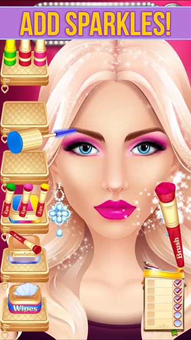 Make Up Makeover Salon Party应用截图