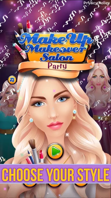 Make Up Makeover Salon Party应用截图