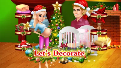Captures d'écran de Mommy's Christmas Baby Girl