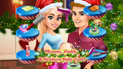 Captures d'écran de Mommy's Christmas Baby Girl