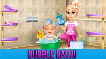 Capturas de tela do New Baby Sister Makeover Game
