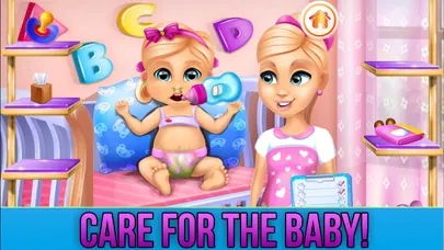 Capturas de tela do New Baby Sister Makeover Game