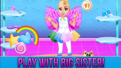 Capturas de tela do New Baby Sister Makeover Game