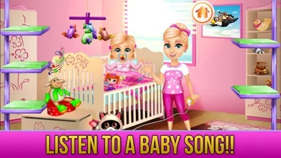 Capturas de tela do New Baby Sister Makeover Game