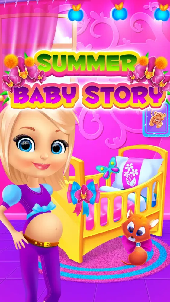 Capturas de tela do Summer Baby Story- Kids Spa Games (Boys & Girls)