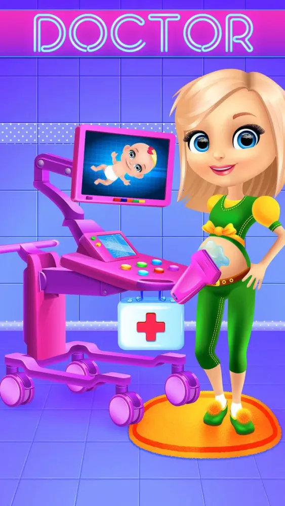 Capturas de tela do Summer Baby Story- Kids Spa Games (Boys & Girls)