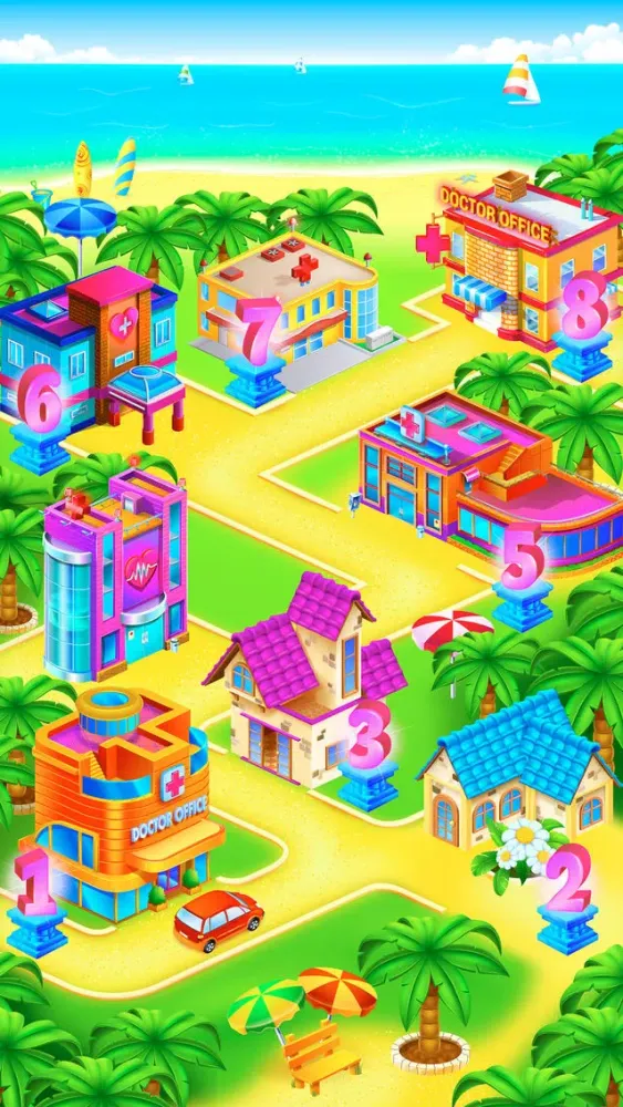 Capturas de tela do Summer Baby Story- Kids Spa Games (Boys & Girls)