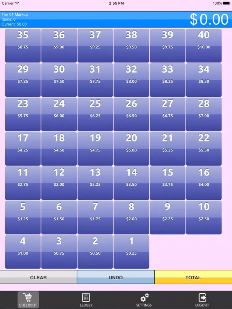 Capturas de tela do Holiday Shop Checkout App iPad 