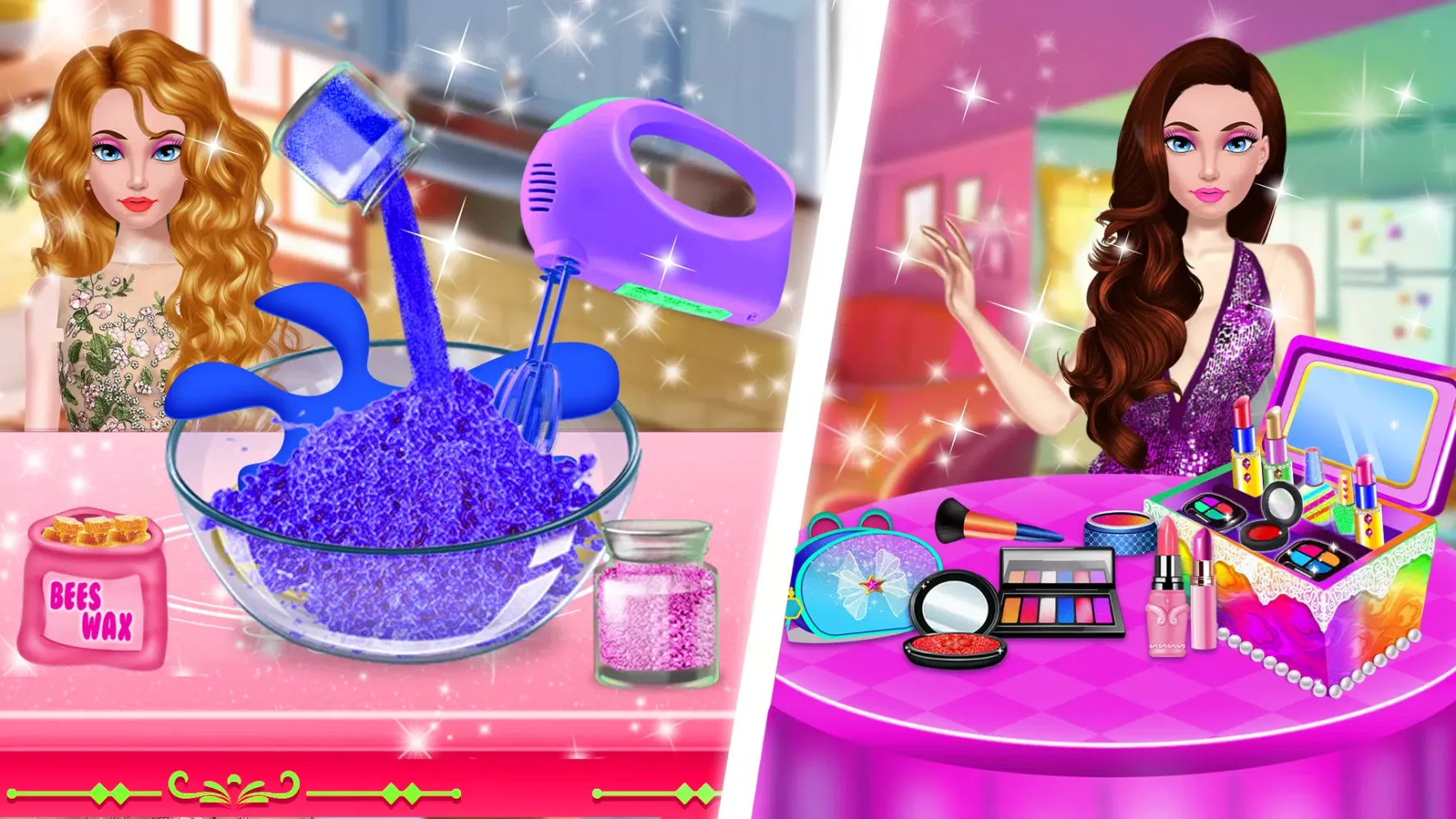 DIY Makeup kit- Makeover Games سکرین شاٹس