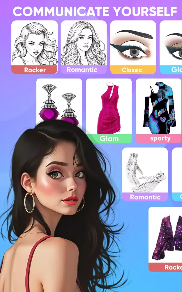 Fashion Makeover-Dressup,Salon Screenshots