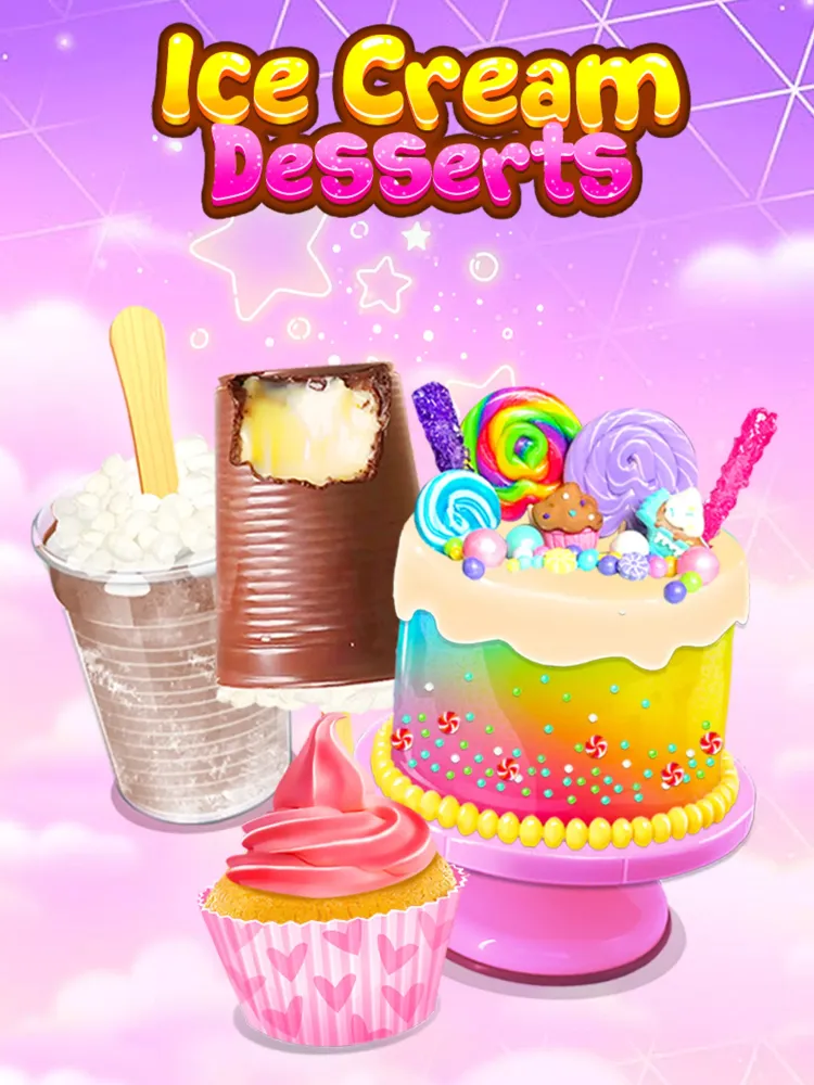 Ice Cream Desserts Sweet Maker Ekran Görüntüleri