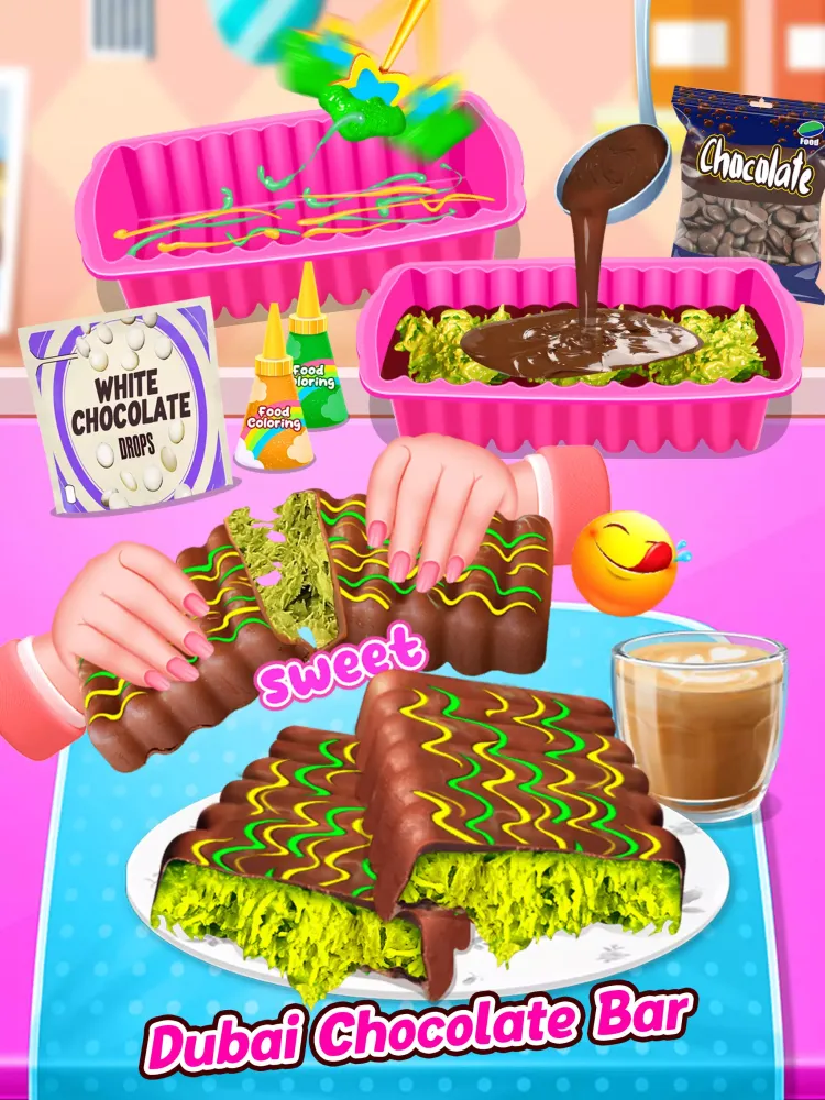 Sweet Chocolate Bar Desserts Screenshots